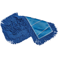 Vadrouille &agrave; &eacute;pousseter &eacute;conomique, Style &agrave; enfiler, Fil, 48" lo x 5" la Cantin et fils