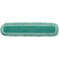 Tampon avec frange pour vadrouille &agrave; &eacute;pousseter Hygen, Style Boucles et crochets, Microfibre, 40" lo x 9" la Cantin et fils