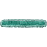 Tampon avec frange pour vadrouille &agrave; &eacute;pousseter Hygen, Style Boucles et crochets, Microfibre, 52" lo x 9" la Cantin et fils