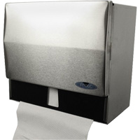 Distributeur d'essuie-mains universel, Manuel, 10,5" la x 6,75" p x 9,5" h Cantin et fils