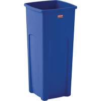 Conteneur de recyclage carr&eacute; Untouchable, Vrac, Plastique, 23 gal. US Cantin et fils