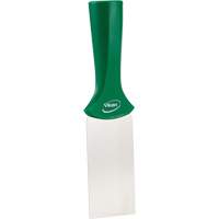 Grattoir en acier inoxydable avec poign&eacute;e montable sur manche, Vert, 2" la x 8" lo Cantin et fils