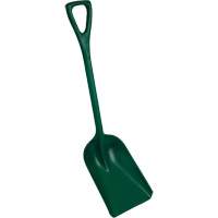 Pelle monobloc perceptible par d&eacute;tecteur de m&eacute;tal, Lame 10" x 14", Longueur de 37-1/2", Plastique, Vert Cantin et fils