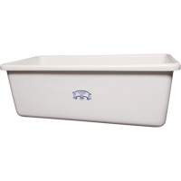 Transport Storage Tub, Plastic, White Cantin et fils