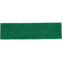 Tampon de vadrouille &agrave; t&ecirc;te plate adaptable, Finition, Microfibre, 5-1/2" x 19-1/2" Cantin et fils