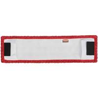Tampon de vadrouille &agrave; t&ecirc;te plate adaptable, Finition, Microfibre, 5-1/2" x 19-1/2" Cantin et fils