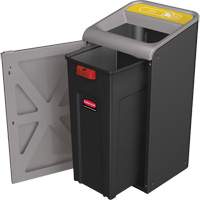 Conteneur pour d&eacute;chets de bidon Configure, Vrac/Bord de rue/De bureau, Acier, 23 gal. US Cantin et fils