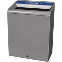Conteneur pour d&eacute;chets de recyclage m&eacute;lang&eacute;s Configure, Vrac, Acier, 45 gal. US Cantin et fils