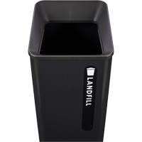 Sustain Landfill Container, Plastic/Steel, 23 US gal. Cantin et fils