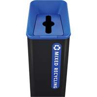 Bac de recyclage mixte Sustain, Vrac, Plastique, 15 gal. US Cantin et fils