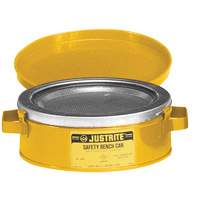 Bench Can with Perforated Dasher Plate Cantin et fils