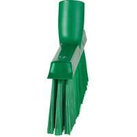 Balai biseaut&eacute; avec pas de vis inclin&eacute;, Crins Moyen, 10", Polyester, Vert Cantin et fils