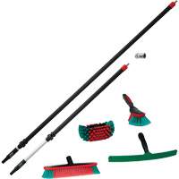 Ensemble d'outils de la s&eacute;rie Transport pour le nettoyage de l'ext&eacute;rieur de camion gros porteur Cantin et fils