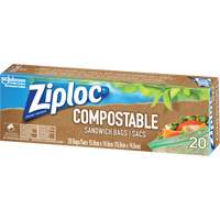 Sacs &agrave; sandwich compostables Ziploc Cantin et fils