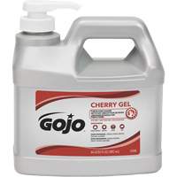Hand Cleaner, Gel/Pumice, 1.89 L, Pump Bottle, Cherry Cantin et fils