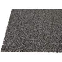 Tundra Indoor/Outdoor Matting, Latex/Polypropylene, Scraper Type, Tufted Cut Pile Pattern, 6-5/6' x 6', Grey Cantin et fils