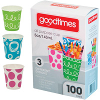 Disposable Cup, Paper, 5 oz., White Cantin et fils