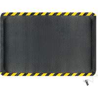 Hog Heaven Electrically Conductive Mat, 4' W x 6' L, 5/8" Thickness, Black/Yellow, Nitrile Cantin et fils