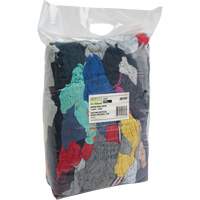 Chiffons fabriqu&eacute;s &agrave; partir de mat&eacute;riaux recycl&eacute;s, Coton, M&eacute;lange de couleurs, 10 lb Cantin et fils