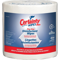 Lingettes d&eacute;sinfectantes, 7-9/10" x 5-9/10", 800 lingettes Cantin et fils