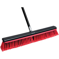 Balai-raclette avec manche, 24", Moyen, Soies PVC Cantin et fils