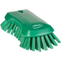 Brosse &agrave; main, Soies Tr&egrave;s ferme, Longueur de 9-1/10", Vert Cantin et fils