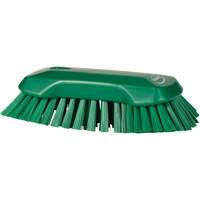 Brosse &agrave; main, Soies Tr&egrave;s ferme, Longueur de 9-1/10", Vert Cantin et fils