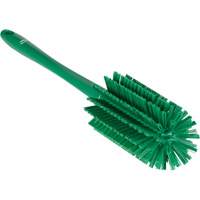 Brosse moyenne avec manche, Soies Ferme, Longueur de 17", Vert Cantin et fils