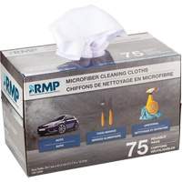 Chiffons lavables pour le nettoyage, Microfibre, Blanc Cantin et fils