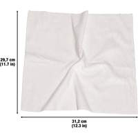 Chiffons lavables pour le nettoyage, Microfibre, Blanc Cantin et fils