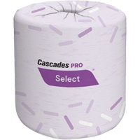 Papier hygi&eacute;nique Pro Select, 2 Pli, 420 Feuilles/Rouleu, Blanc Cantin et fils