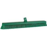 Balai-brosse robuste, Crins Fin/Ferme, 24", Vert Cantin et fils