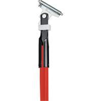 Manche rouge pour vadrouille &agrave; &eacute;pousseter Clipper, Fibre de verre, 1" dia, 60" lo Cantin et fils