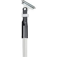 Manche blanche pour vadrouille &agrave; &eacute;pousseter Clipper, Fibre de verre, 1" dia, 60" lo Cantin et fils