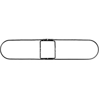 Cadre pour vadrouille &agrave; &eacute;pousseter Clipper, 24", M&eacute;tal Cantin et fils