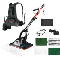 Shock Oscillating Floor Cleaning Machine with Backpack, Cleaner Cantin et fils
