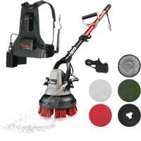 Portable Handheld Scrubber MSJET with Backpack, Polisher/Scrubber Cantin et fils