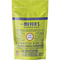 Sachets de d&eacute;tergent pour lave-vaisselle automatique Mrs. Meyer's Clean Day, Capsules, 330 g, Verveine citronnelle Cantin et fils