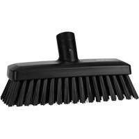 Balai compact pour murs et terrasses, Crins Ferme, 8-9/10", Polyester/Polypropyl&egrave;ne, Noir Cantin et fils