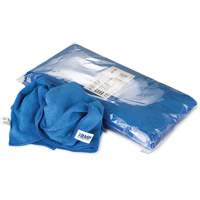 Chiffon de d&eacute;poussi&eacute;rage et nettoyage, Microfibre, Bleu Cantin et fils