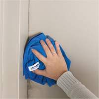 Chiffon de d&eacute;poussi&eacute;rage et nettoyage, Microfibre, Bleu Cantin et fils