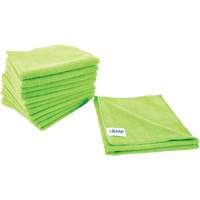 Chiffon de d&eacute;poussi&eacute;rage et nettoyage, Microfibre, Vert Cantin et fils