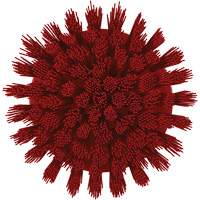 HyDrive Round Drill Brush, Extra Stiff Bristles, 3-1/10" Long, Red Cantin et fils