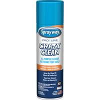 Nettoyant tout usage Pro Line Crazy Clean, 19 oz., Canette a&eacute;rosol Cantin et fils