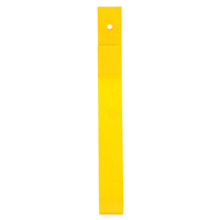 Rail Post, Steel, 10-3/4" L x 24" H, Yellow Cantin et fils