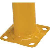 High Profile Machinery Guards, 4' W x 3.5' H, Yellow Cantin et fils
