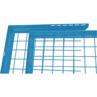 Wire Mesh Partition Components - Adjustable Filler Panels Cantin et fils