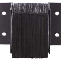 Butoirs de quai lamell&eacute;s, Horizontal, Caoutchouc, 12" la x 4" p x 10" h Cantin et fils