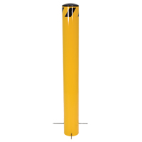 Bornes &agrave; couler, Acier, 36-1/2" h x 5-9/16" la, Jaune Cantin et fils