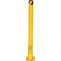 Borne d&eacute;sax&eacute;e, Acier, 54" h x 4-1/2" la, Jaune Cantin et fils